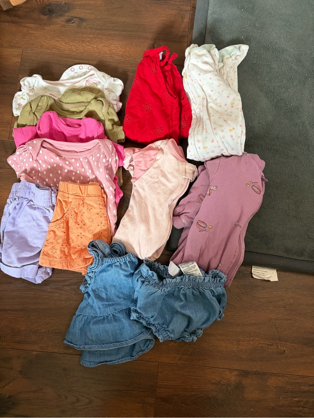 3-6 months Mixed Girls' Baby Clothing Set - Assorted Colors